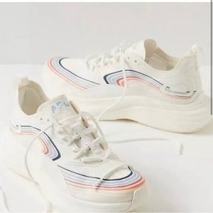 NWT APL Women’s Streamline Ivory Forged Blue/ Muti 9.5 never worn sneakers